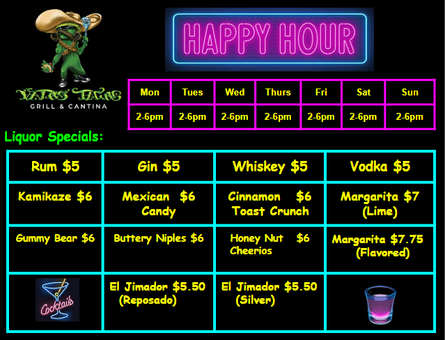 Vatos Tacos - Happy Hour