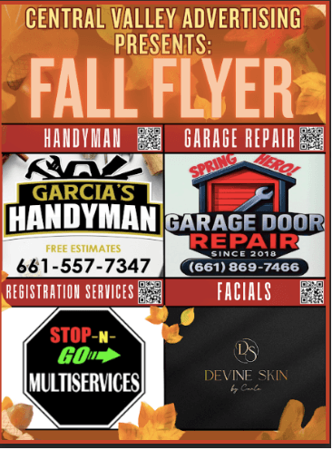 Fall Flyer, Front