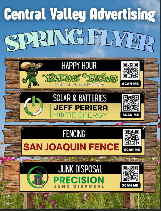 Spring Flyer, Front